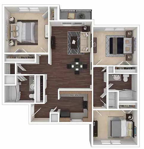 Floor plan Sea Glass