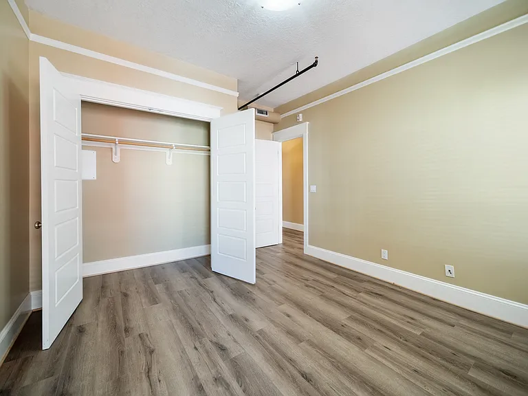 Bedroom 1 - Double Door Closet