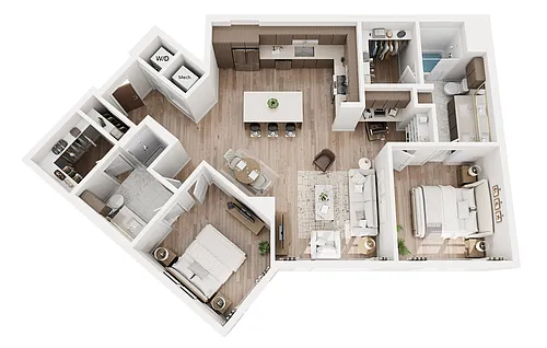 Floor plan Q