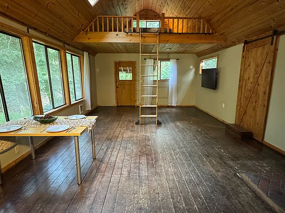 Living Room w/ loft above