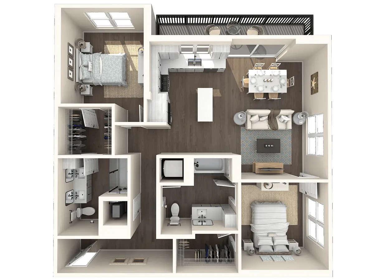 Floor plan B07