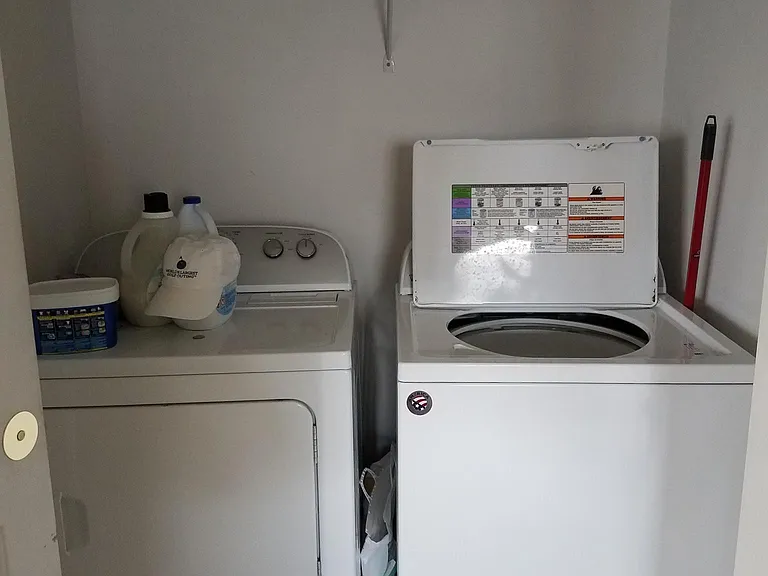 Washer and Dryer are not included