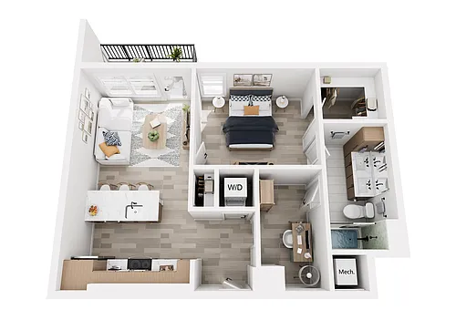 Floor plan A14
