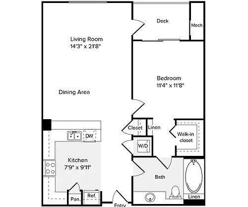 Floor plan 835