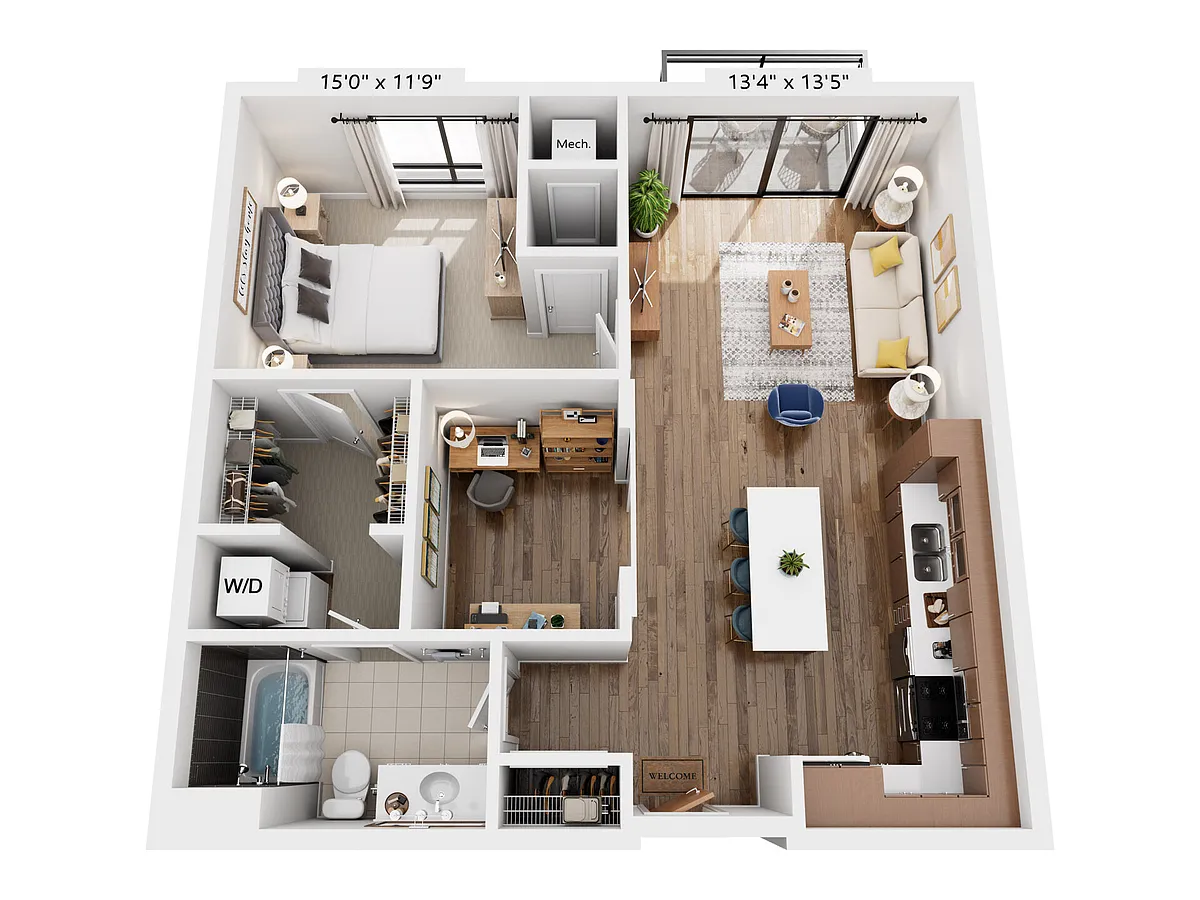 Floor plan Gideon