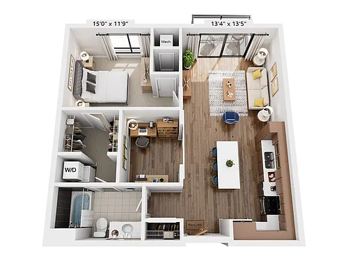 Floor plan Gideon