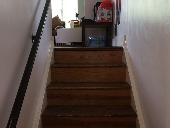 Stairs to living room