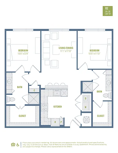 Floor plan B2