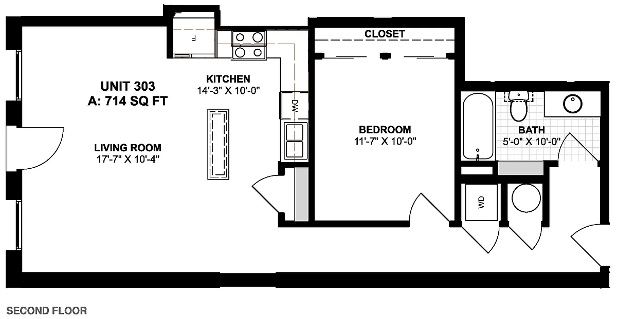 Floor plan 403