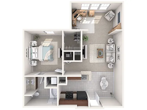 Floor plan A1 Study
