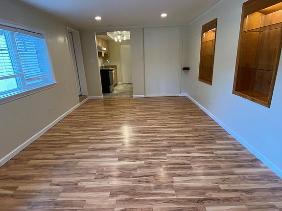 Looking from main living area through to the Kitchen.