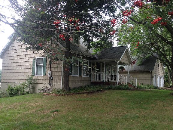 East side of house