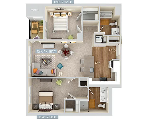 Floor plan B2-sc2-1064