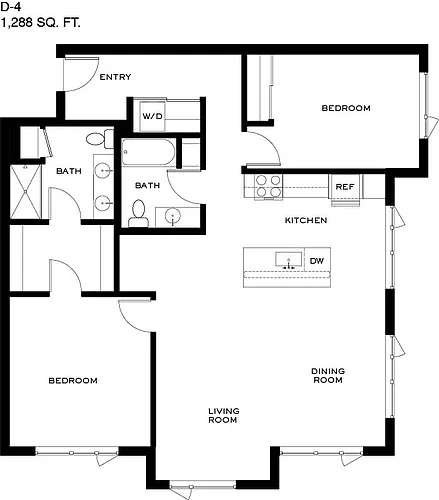 Floor plan B22