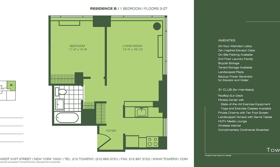 1st image of 9 W 31st St #25B*