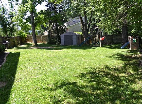 Large, Fenced-in, Level Backyard