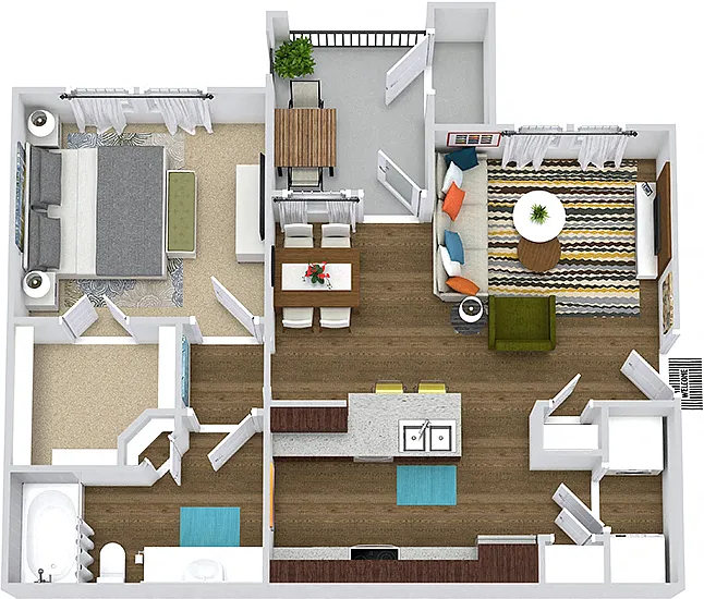 Floor plan Hawthorn
