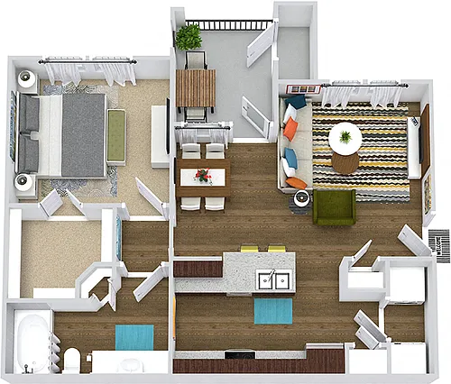 Floor plan Hawthorn