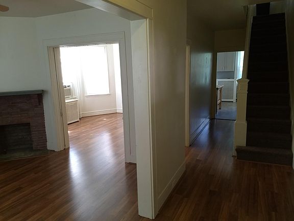 front hall, living, dining