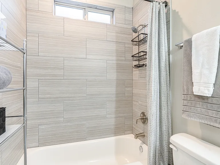 Shower over tub