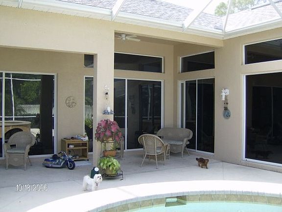 Sliding doors to all rooms