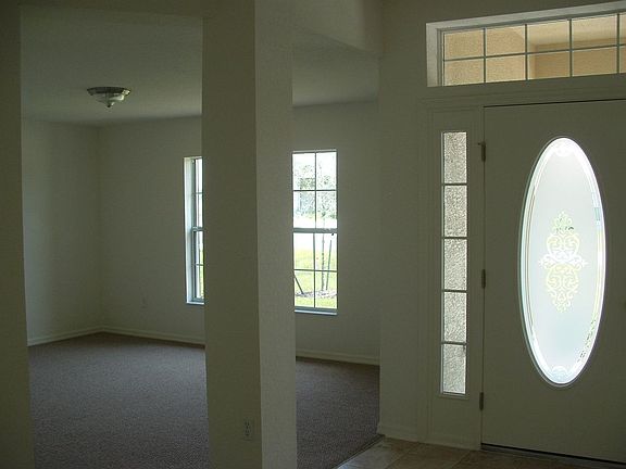 Spacious open foyer