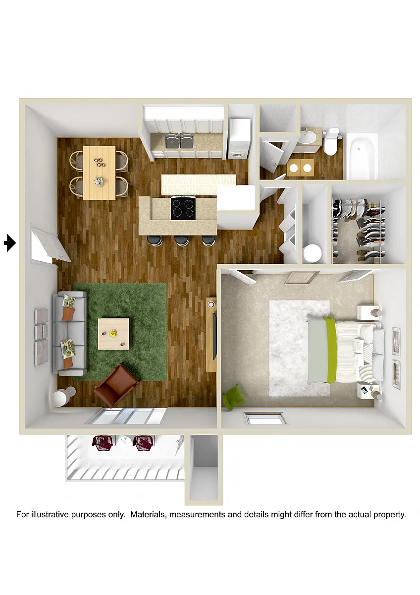 Floor plan Redbud