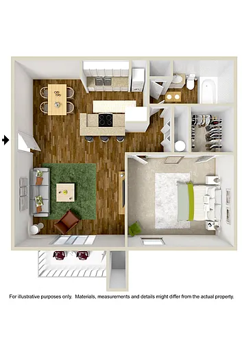 Floor plan Redbud