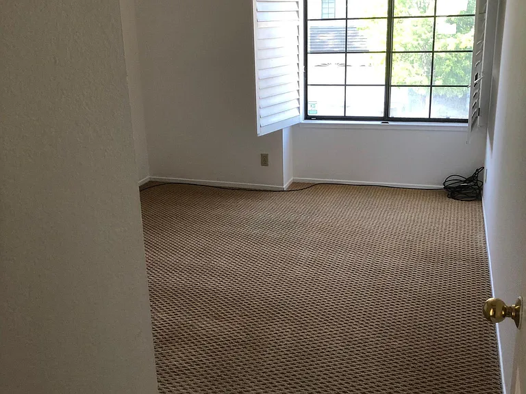 bedroom1 facing street with recessed lights