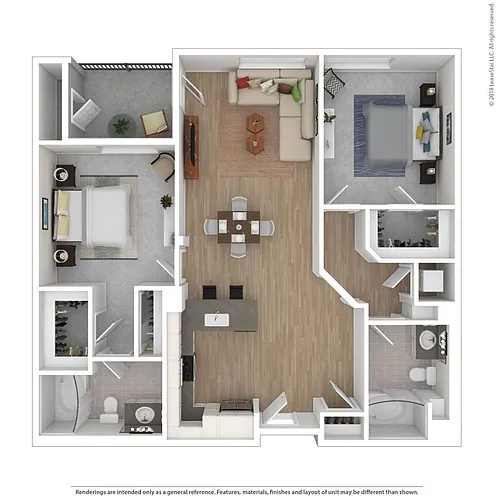Floor plan B2