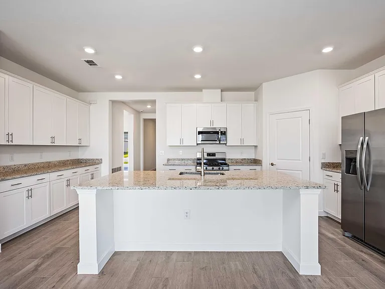 Kitchen with Stainless appliances