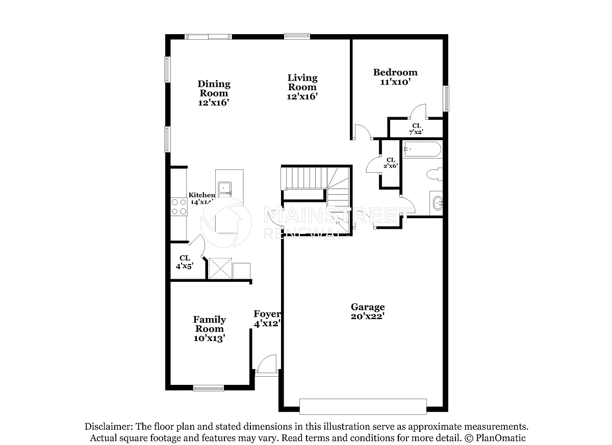 Floor Plan - 11976 E Becker Dr