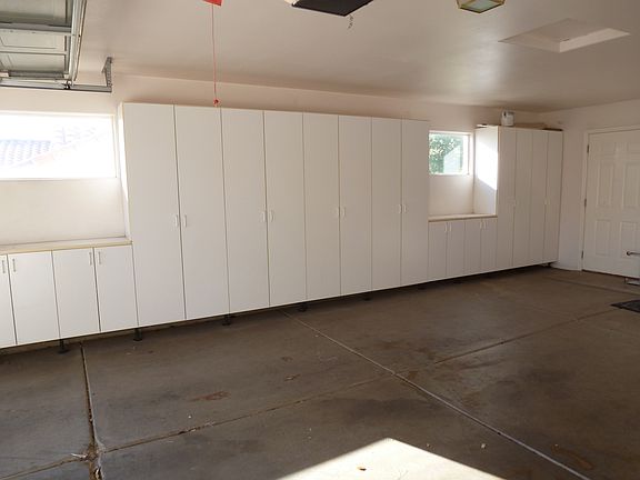 Garage with extra storage