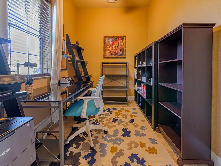 Downstairs office