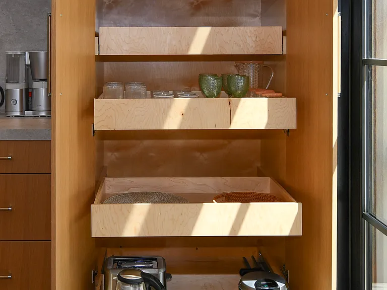 Fully stocked chefs kitchen