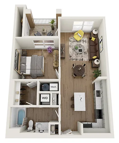 Floor plan 1A