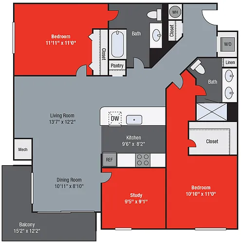 Floor plan B13