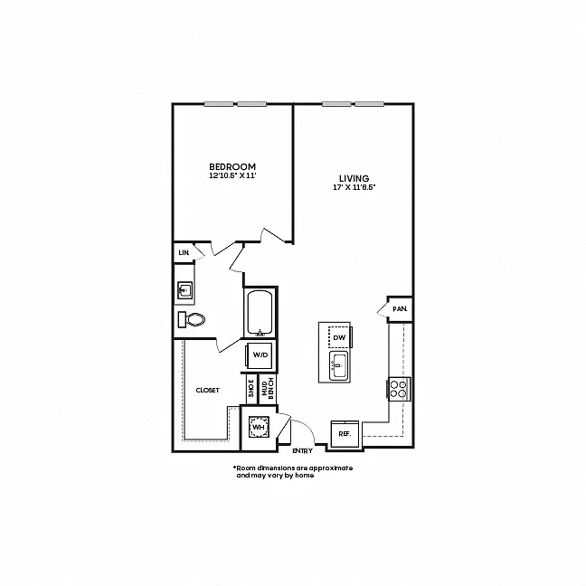 Floor plan A17