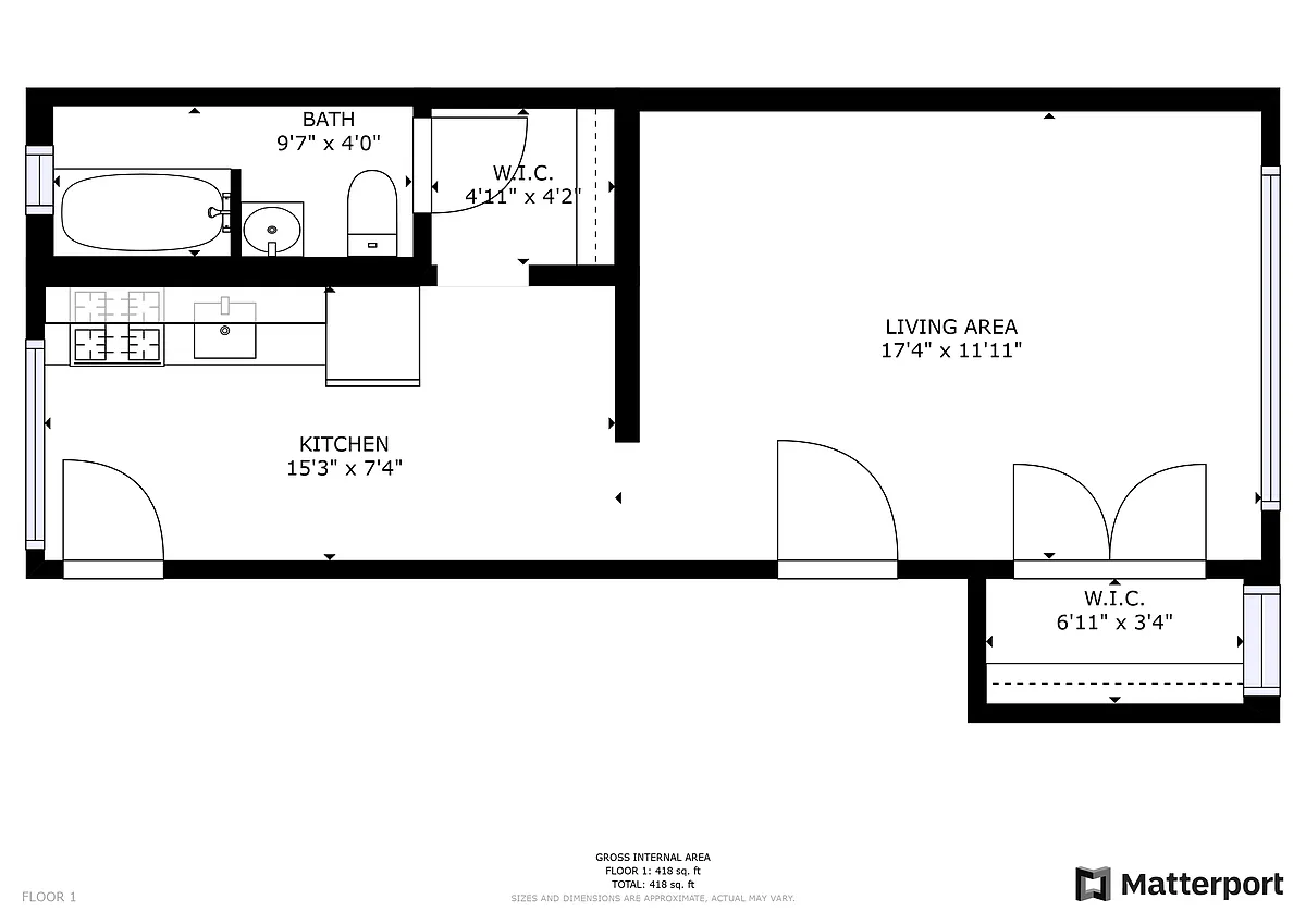 Floor plan NSTUDIO1