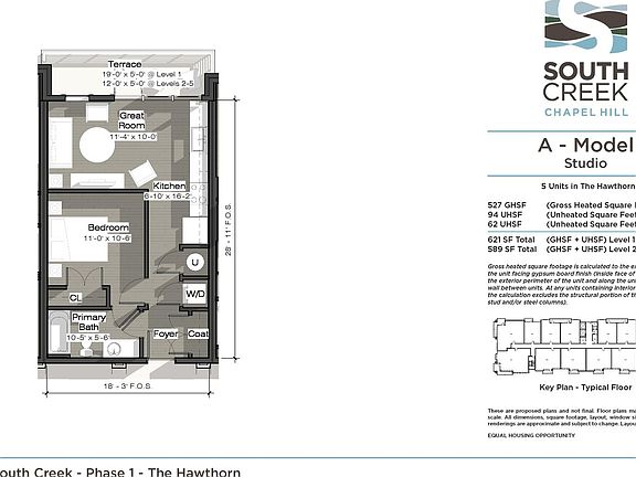 A Model The Hawthorn Floor Plan