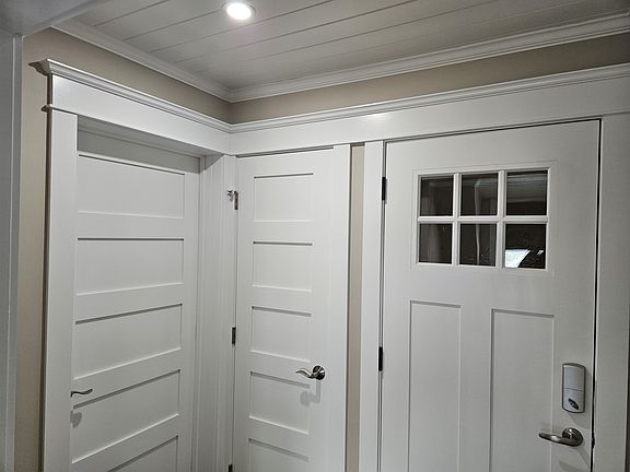 Entry door to the apartment
