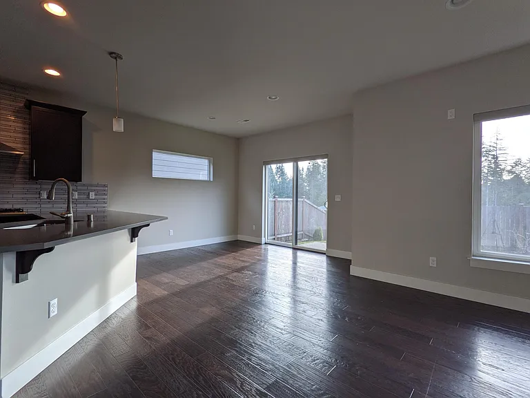 View of Dining Room from the Living Room