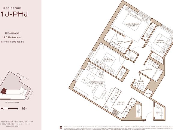 2nd image of 300 W 122nd St #12J