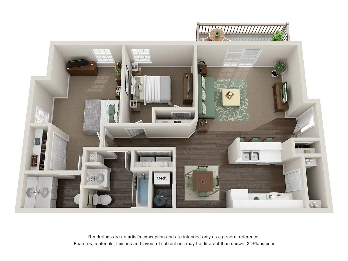 Floor plan Oquirrh