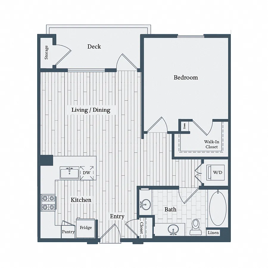 Floor plan A445
