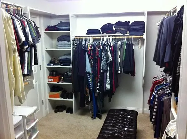 Master Bedroom Walk In Closet