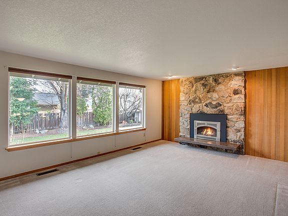 Windows & Fireplace!