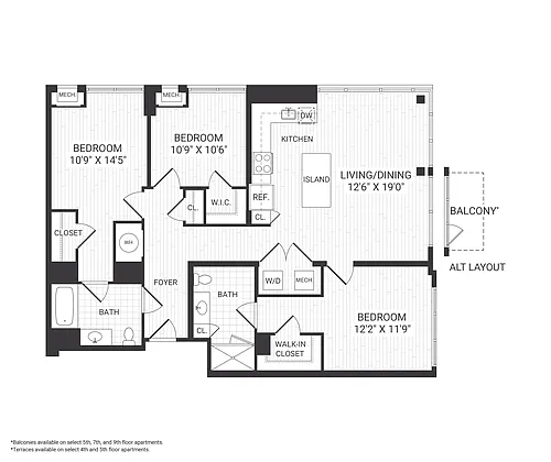 Floor plan C1