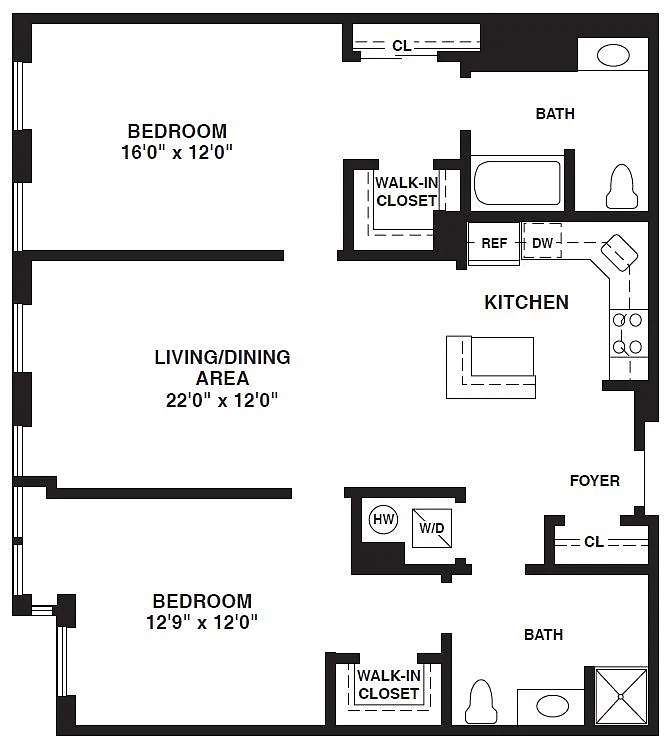 Floor plan B03
