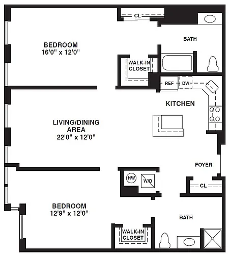 Floor plan B03